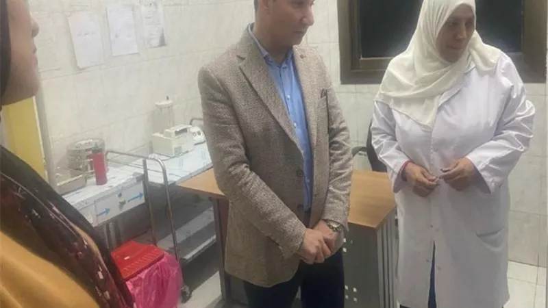وكيل وزارة الصحة بالقليوبية يتفقد وحدات ومراكز الرعاية ببنها