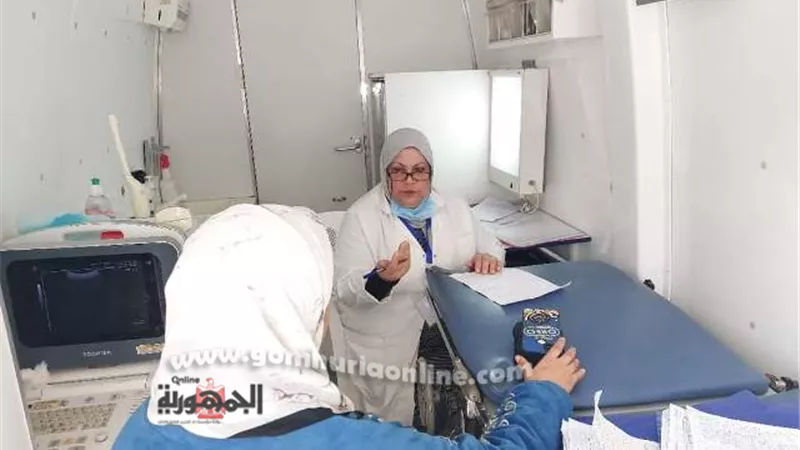علاج ٢٢٤٩ مواطنا بالمجان في قافلة طبية بدمياط