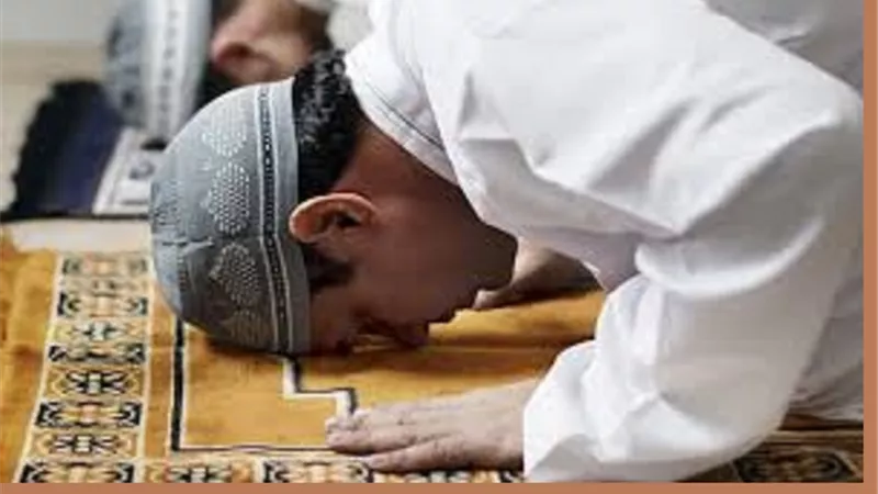 اداب نبوية فى الصلاة