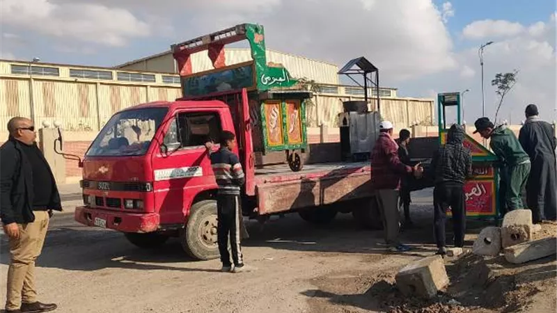 رضوان: جهاز مدينة بدر يزيل دور سكنى ويشن حملة على الإشغالات.. صور