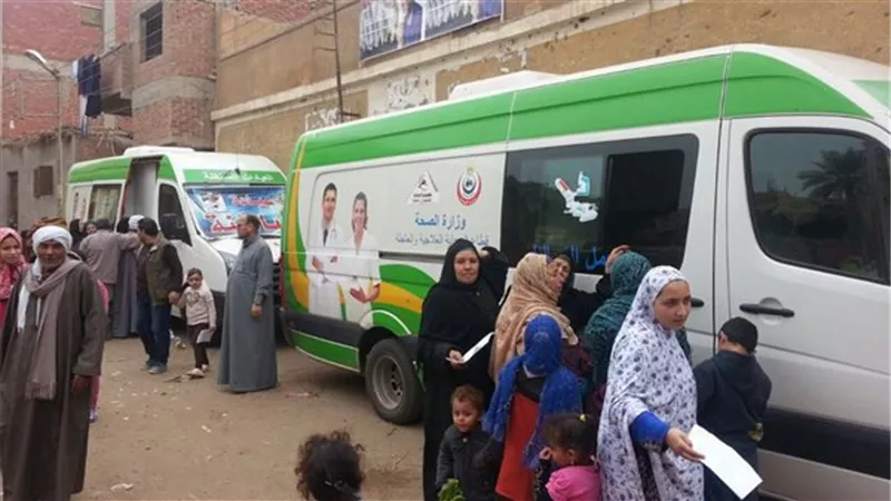 الصحة : إطلاق ٧ قوافل طبية للكشف والعلاج مجانًا