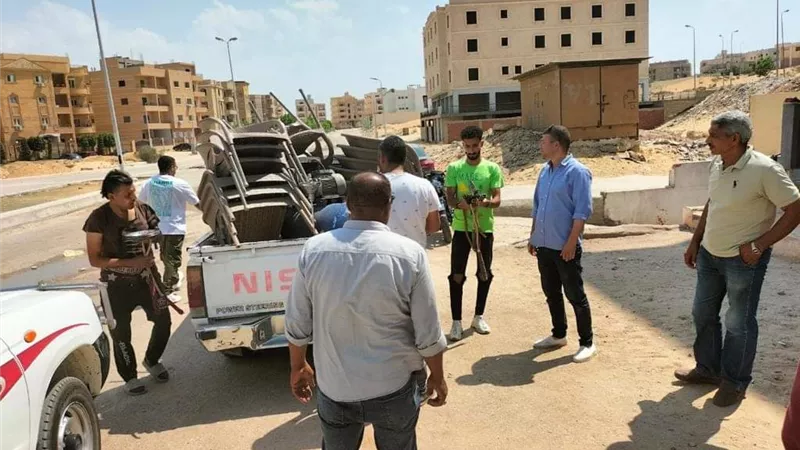 جهاز العبور يطلق حملات إزالة للقضاء على المخالفات في المدينة