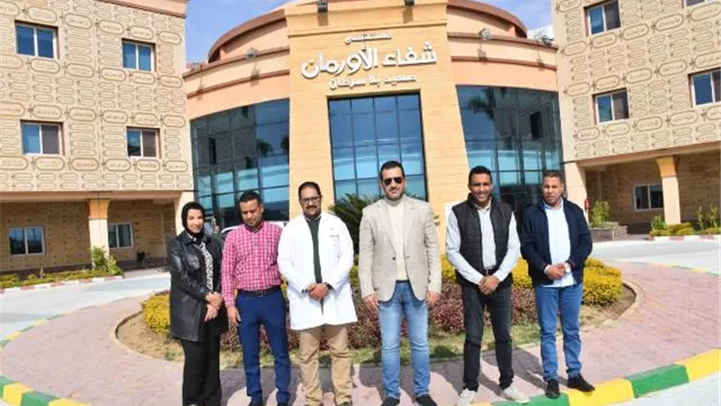 جهاز طيبة الجديدة يكشف مشروع جديد للمترددين مستشفى شفاء الأورمان