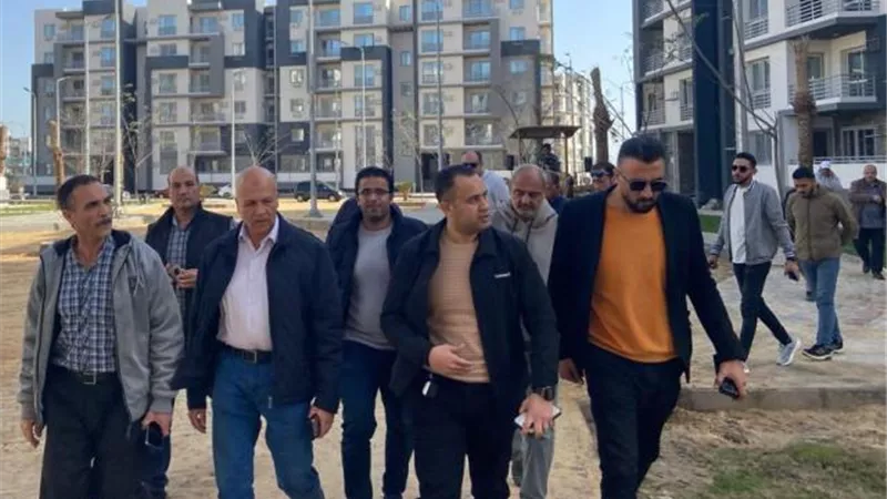 قيادات هيئة المجتمعات العمرانية تتفقد المشروعات بدمياط الجديدة