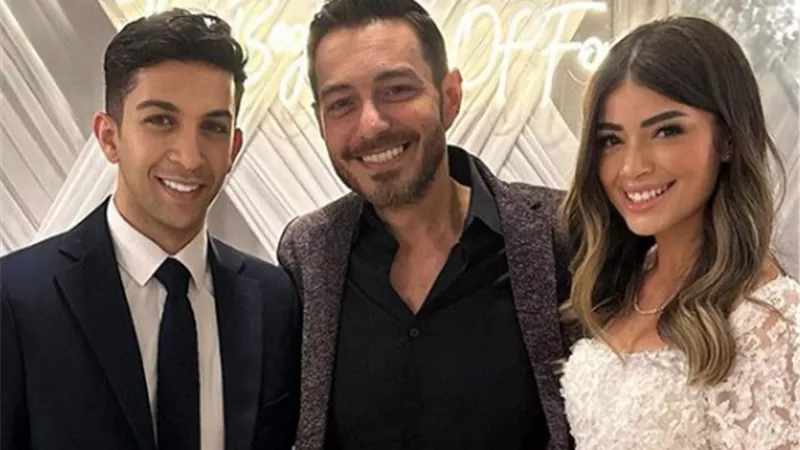 أول تعليق من احمد زاهر على خطبة ابنته على هشام جمال