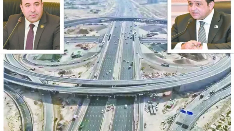 طفرة كبيرة فى مجالات الطرق والنقل