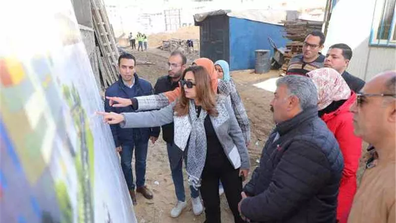 محافظ دمياط تتابع ميدانيا مشروع إنشاء مبنى الوحدة المحلية