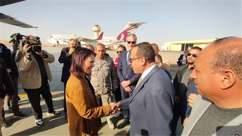 محافظ شمال سيناء يستقيل وزيرة خارجية ألمانيا