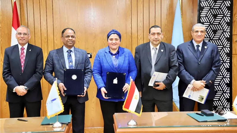 بروتوكول تعاون بين المركز القومي للبحوث وجامعة ٦ أكتوبر التكنولوجية