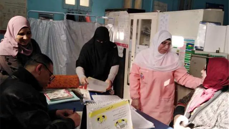 حملات مكثفة علي المنشآت الصحية بدمياط