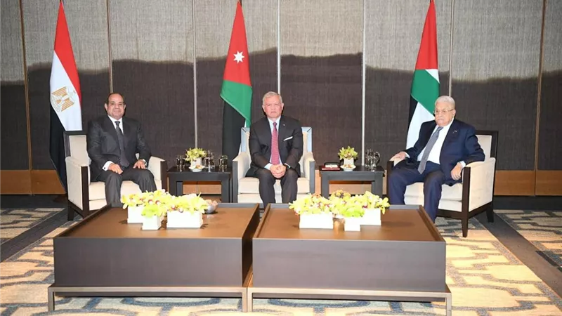 توافق مصري أردني فلسطيني على الرفض القاطع لتهجير الفلسطينيين