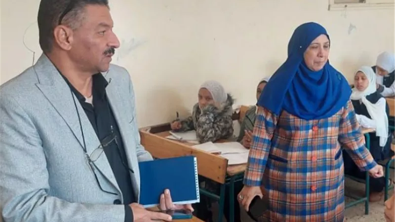 مدير تعليم نجع حمادي: 34907 تلميذاً يؤدون امتحان الترم الأول