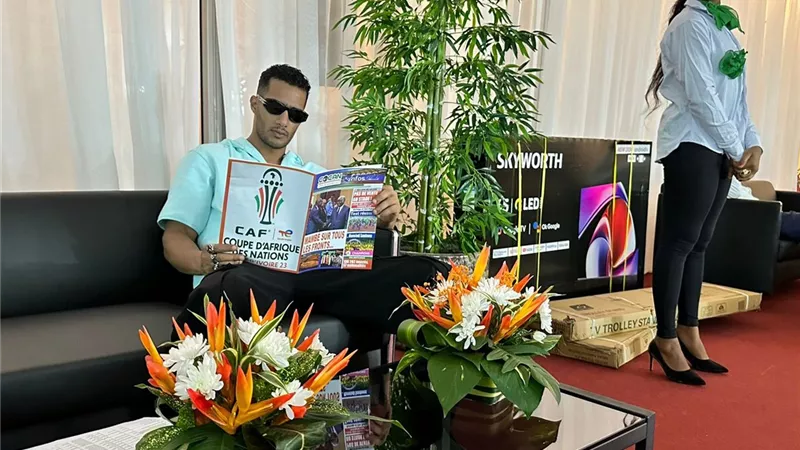 محمد رمضان في كوت ديفوار استعدادا لحفل إفتتاح بطولة أمم أفريقيا