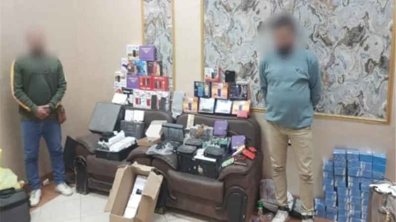 ضبط المتهمين بإدارة شبكة لبث القنوات المشفرة بالمخالفة للقانون بالغربية