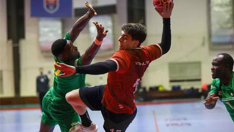 الزهور يستضيف منتخب رواندا استعدادًالكأس الأمم الإفريقيةلكرة اليد