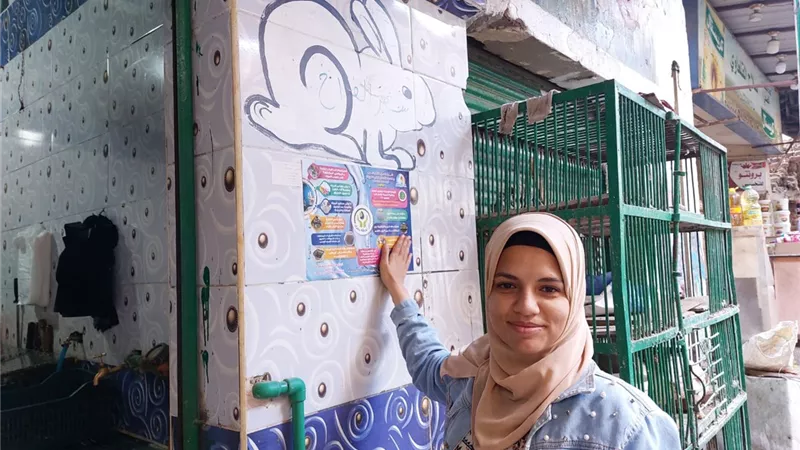 حملة توعية لترشيد استهلاك المياه ببنى سويف