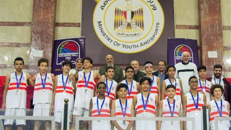 سلة الزمالك تحصد المراكز الأولي بدوري منطقة الجيزة