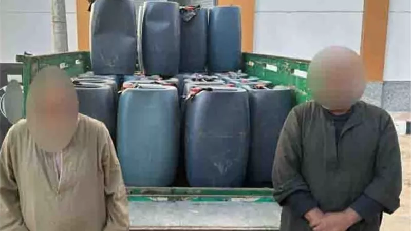 ضبط 1400 لتر سولار قبل بيعها بالسوق السوداء فى الأقصر