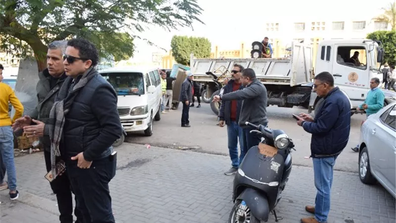 رئيس جهاز الشيخ زايد يقود حملة مكبرة لرفع الإشغالات وإزالة.. صور