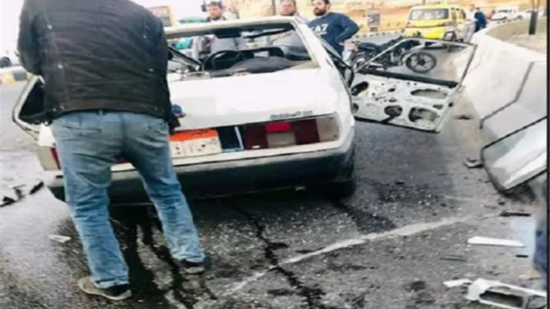 قطار الصعيد دهسا مواطنا واصابة شخصين فى انقلاب تاكسي بالمنيا