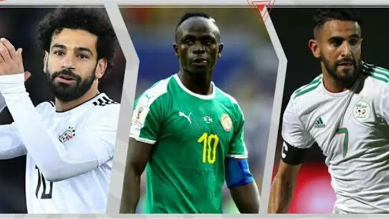 من بينهم صلاح ومانى ومحرز.. اللاعبين 