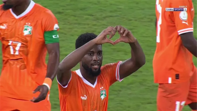 شاهد.. كراسو يضيف الهدف الثاني لمنتخب كوت ديفوار ضد غينيا بيساو