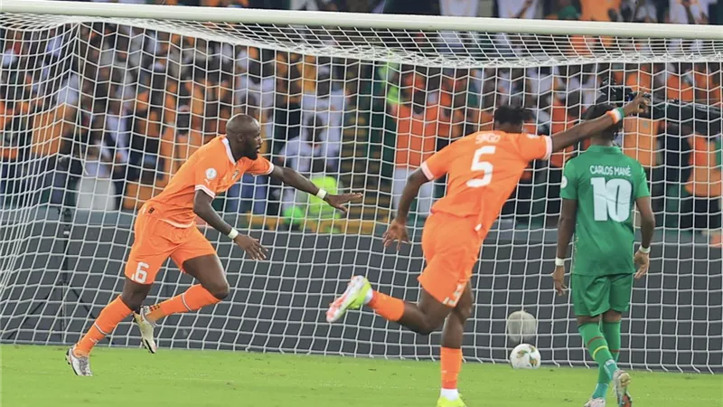 شاهد ملخص مباراة كوت ديفوار وغينيا بيساو بكأس أمم إفريقيا