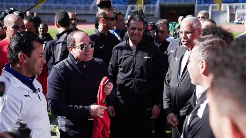 جمال علام : زيارة الرئيس للمنتخب أبهرت فيتوريا ورفعت المعنويات