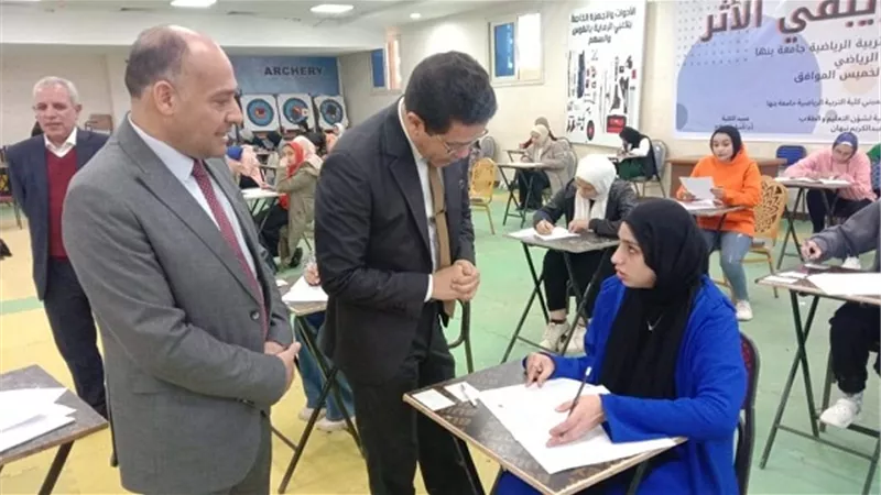 رئيس جامعة بنها: توفير سبل الراحة للطلاب اثناء العملية الامتحانية