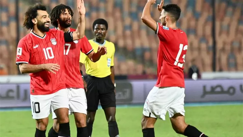 محمد صلاح يقود هجوم منتخب مصر أمام موزمبيق فى افتتاح الكان