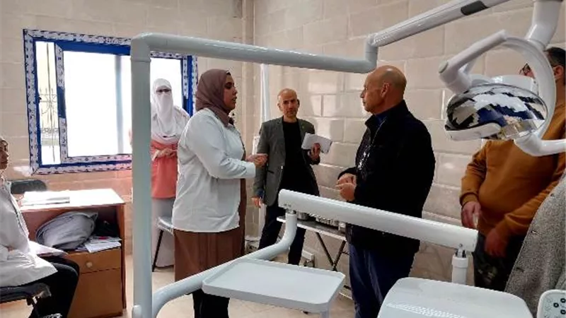 مسعود يتفقد الخدمات الطبية بالمركز الطبي بالعاشر
