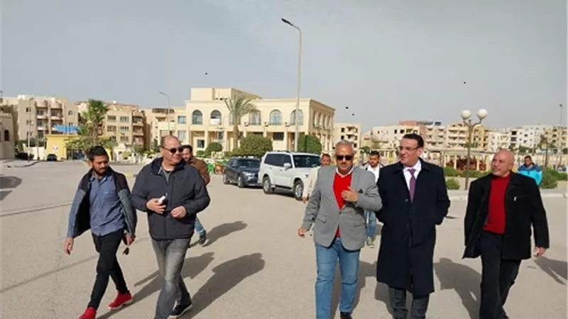 وكيل الرياضة بالقليوبية يتفقد الاعمال الإنشائية بمركز التنمية الشبابية في العبور