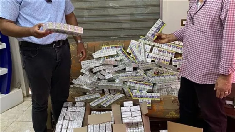 ضبط 11 تاجر جملة وقطاعي لبيعه السجائر في السوق السوداء بالغربية
