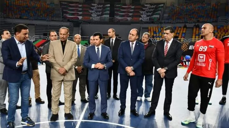 الرياضة: الموافقة على 15 ألف مشجع لمباريات بطولة أفريقيا لليد