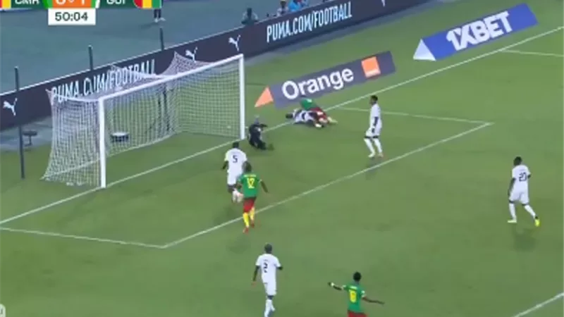 شاهد .. أهداف مباراة الكاميرون وغينيا فى كأس الأمم الافريقية