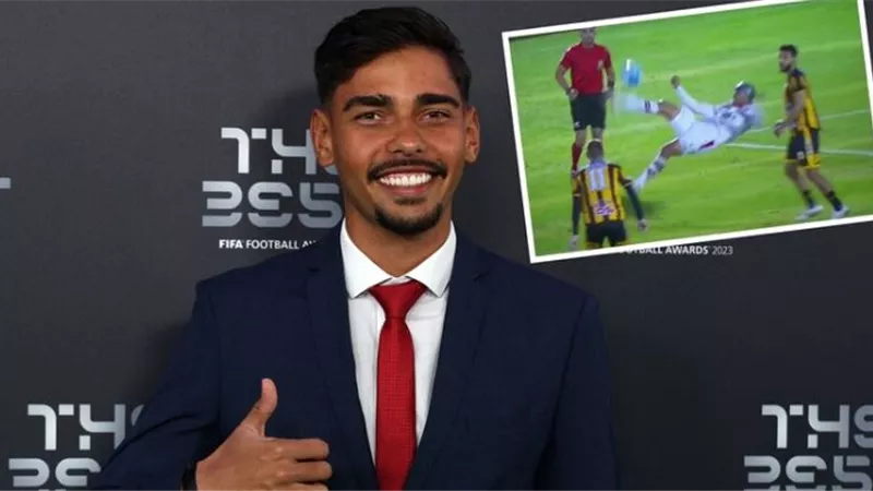 شاهد.. مقصية البرازيلي جوليرمي مادروجا تمنحه جائزة بوشكاش