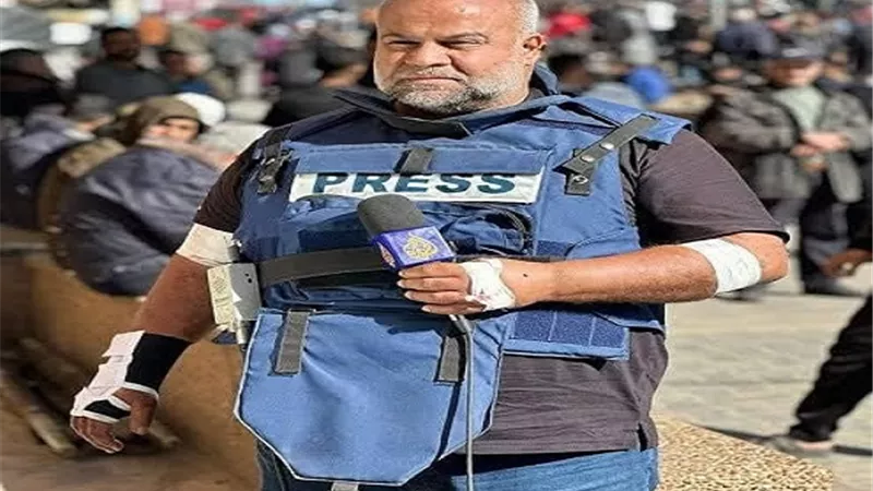 نقابة الصحفيين توجه الشكر للدولة المصرية على تسهيل دخول الصحفى الفلسطينى وائل الدحدوح لتلقى العلاج
