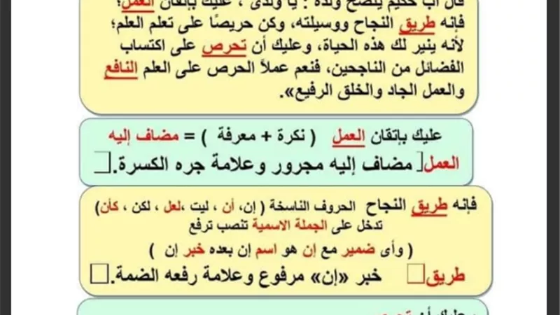بالاجابات.. تجميع لقطع النحو بامتحانات المحافظات للإعدادية