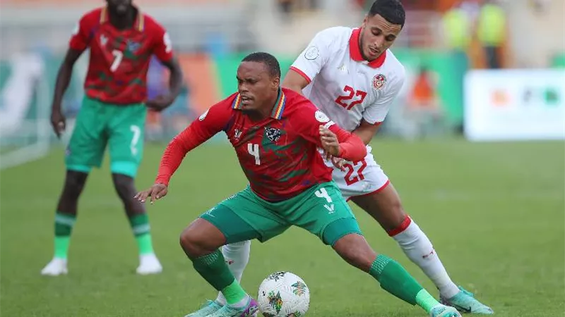 لأول مرة.. ناميبيا تحقق أول فوز فى أمم إفريقيا على حساب تونس