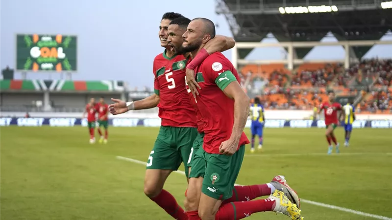 المغرب يكتسح تنزانيا بثلاثية فى كأس الأمم الإفريقية