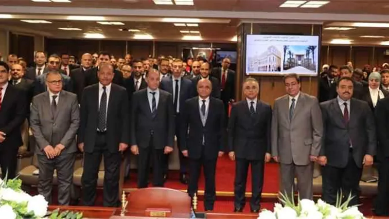 وزير العدل يشهد أداء اليمين القانونيةللأعضاء الجدد بالشهر العقاري