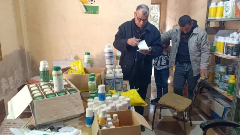 ضبط 256 عبوة زيت تمويني مدعم بمدينة الزقازيق