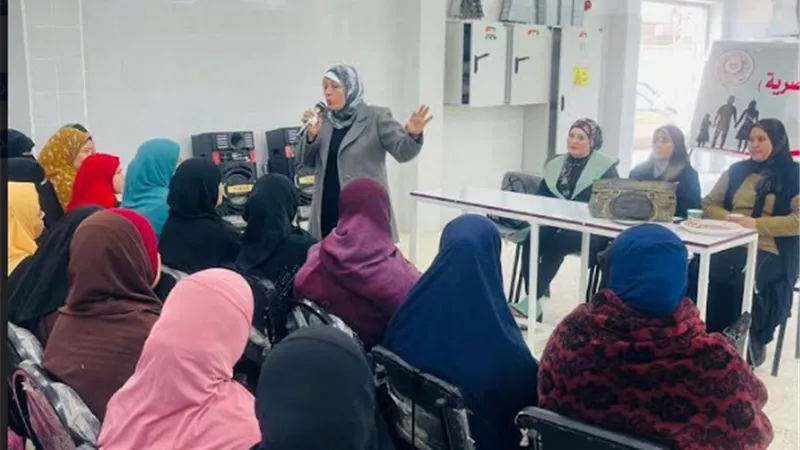 لقاء جماهيرى حول رعاية الامومة والطفولة والصحة الانجابية