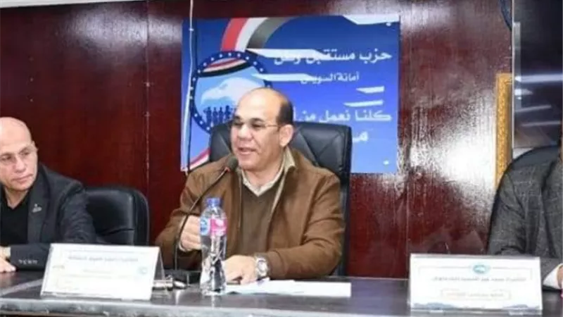 مستقبل وطن السويس يناقش خطة العمل في المرحلة المقبلة