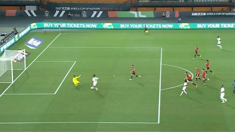 منتخب مصر متأخرًا بهدف أمام غانا فى الشوط الأول