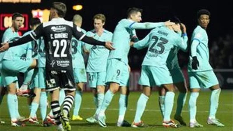 برشلونة يهزم سالامانكا بثلاثية فى كأس إسبانيا