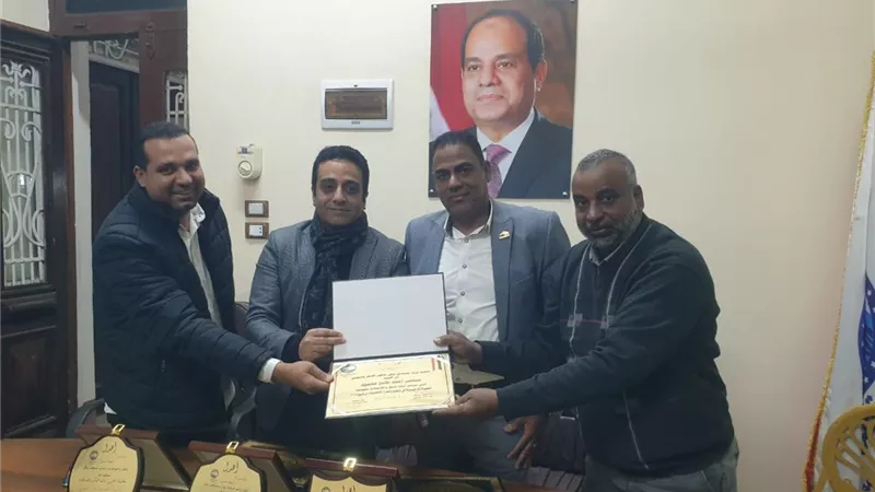 مستقبل وطن قنا تكرم أعضاء هيئة مكتب الأمانة