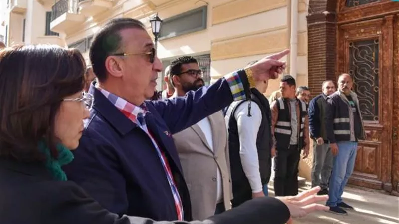 تطوير شارع النبى دانيال وتحويله الى ممشى تراثى بالاسكندرية