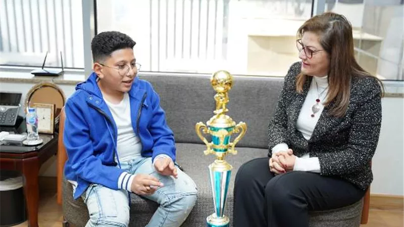 السعيد: الصندوق السيادي للتعليم يتبنى مارك نادرلاستثمار موهبته