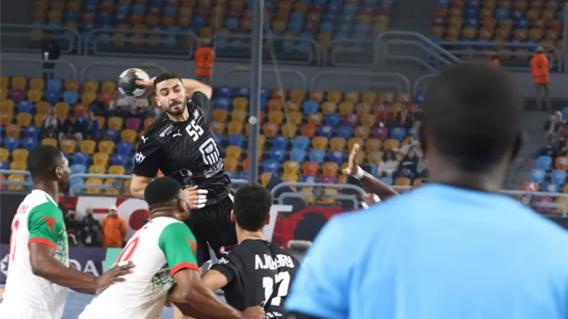 مصر تتقدم على الكونغو فى الشوط الأول بأمم أفريقيا لليد